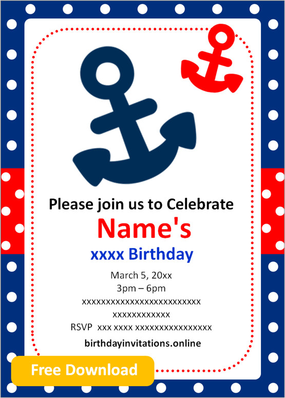 kids birthday invitations