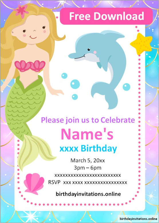 birthday invitations templates