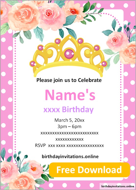 birthday invitations for kids