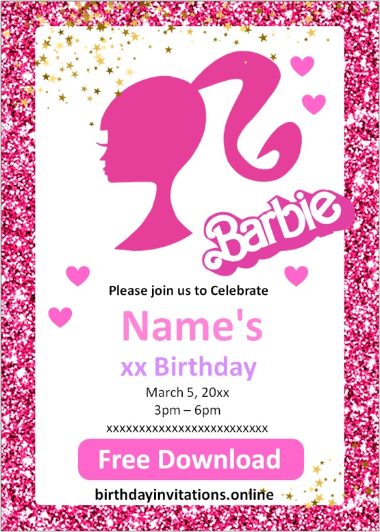 barbie-invitations-birthday-invitations