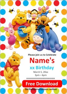 FREE Printable Boy birthday invitations Templates | Party Invitation