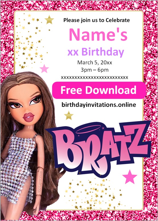 Bratz Invitations